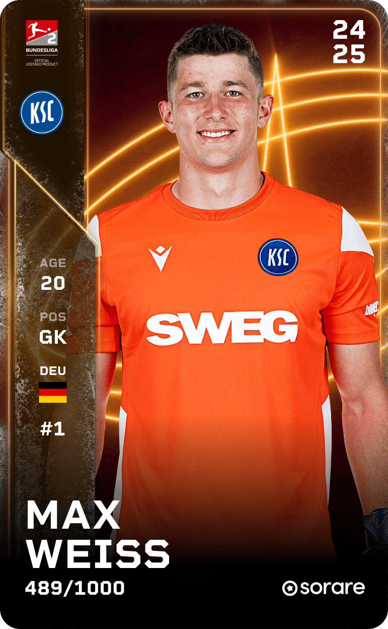 Max Weiß 2024-25 • Limited 489/1000