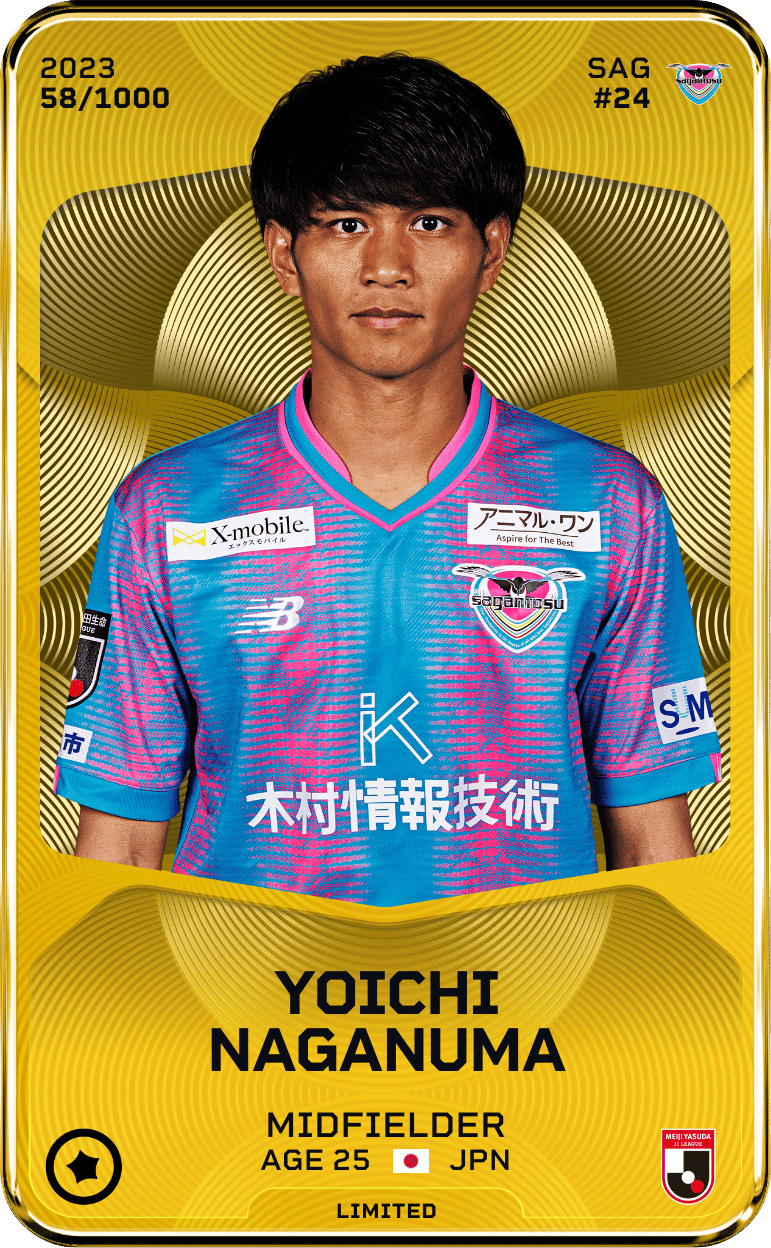 Yoichi Naganuma 2023-24 • Limited 58/1000