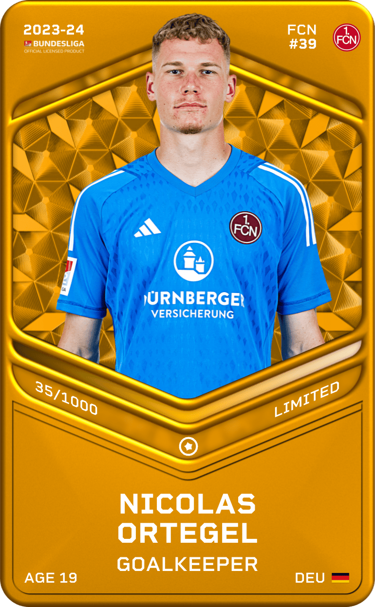 Nicolas Ortegel 2023-24 • Limited 35/1000