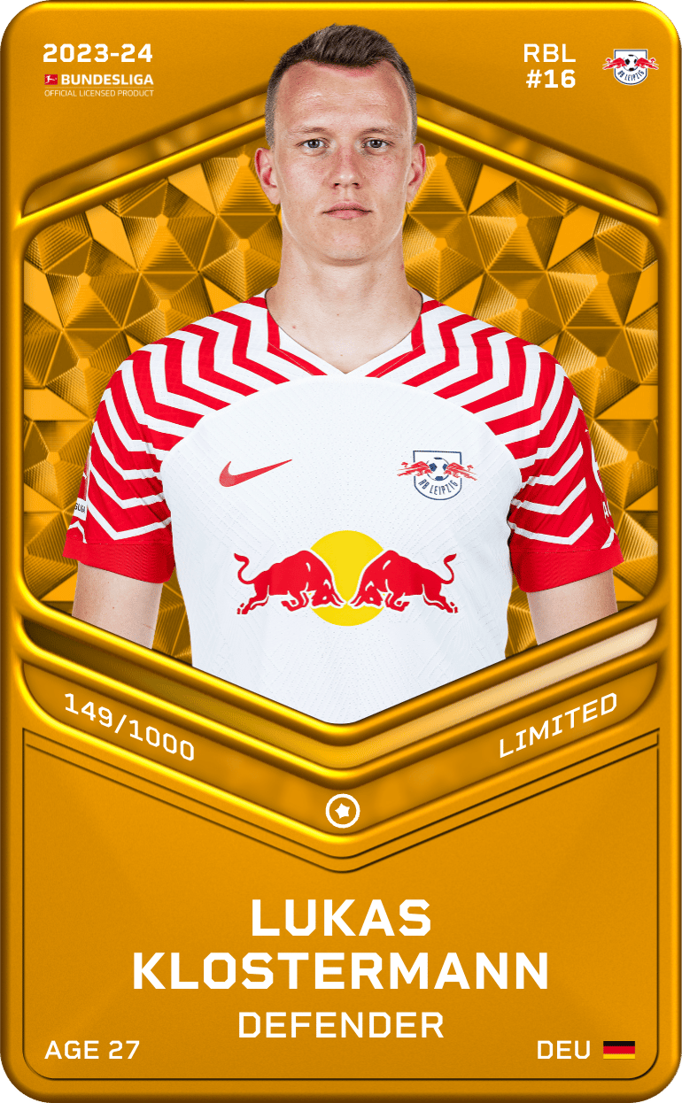 Lukas Klostermann 2023-24 • Limited 149/1000