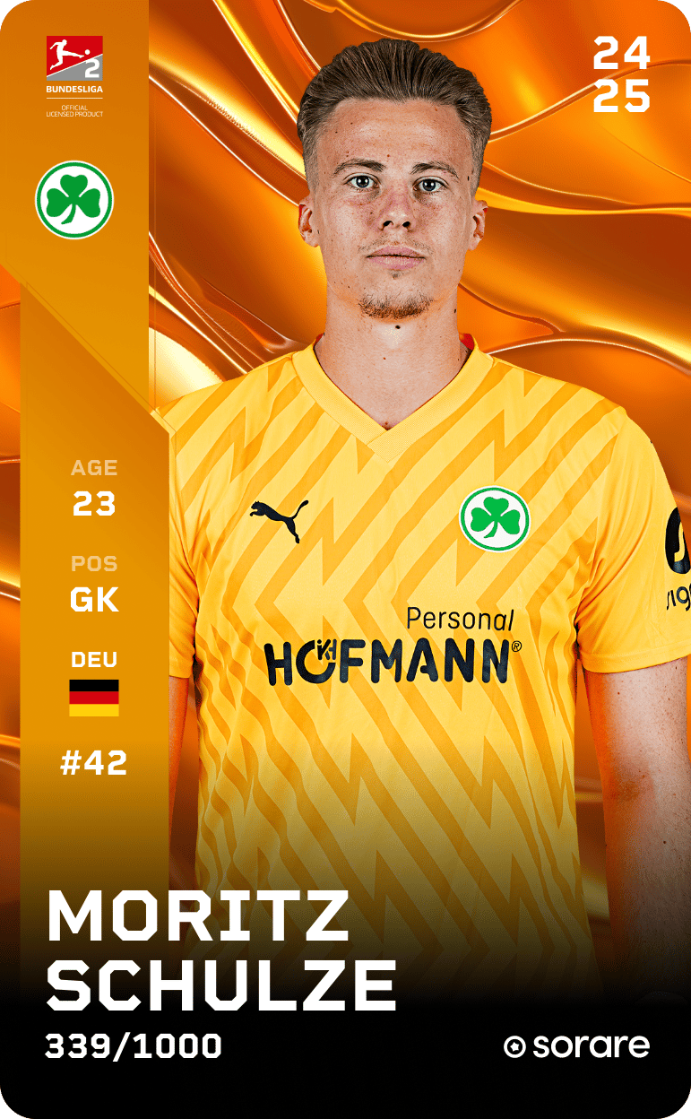 Moritz Schulze 2024-25 • Limited 339/1000