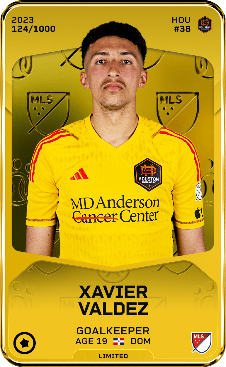 Xavier Valdez 2023-24 • Limited 124/1000