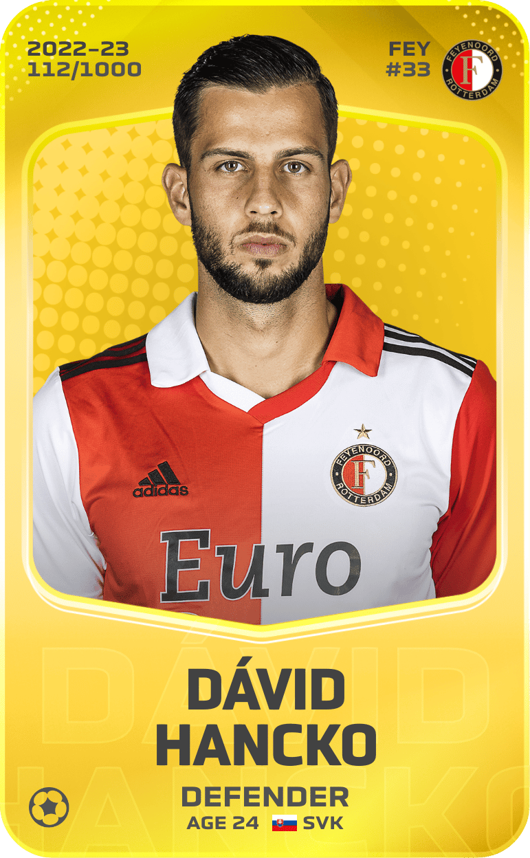 Dávid Hancko 2022-23 • Limited 112/1000