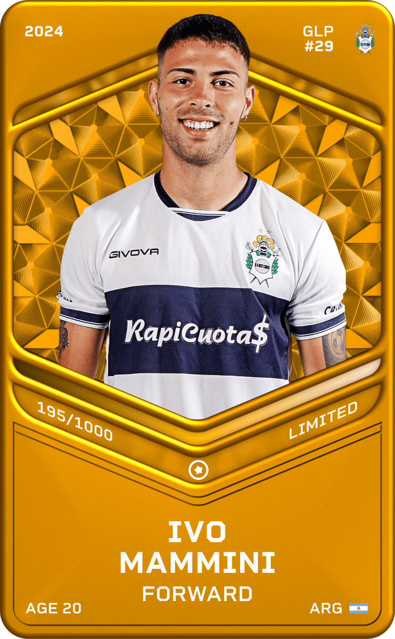 Ivo Mammini 2024-25 • Limited 195/1000