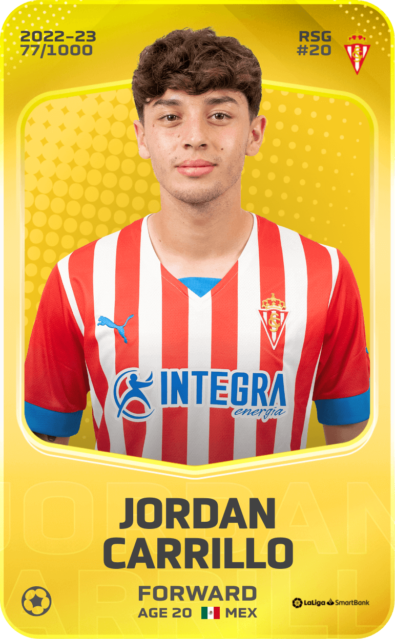 Jordan Carrillo 2022-23 • Limited 77/1000