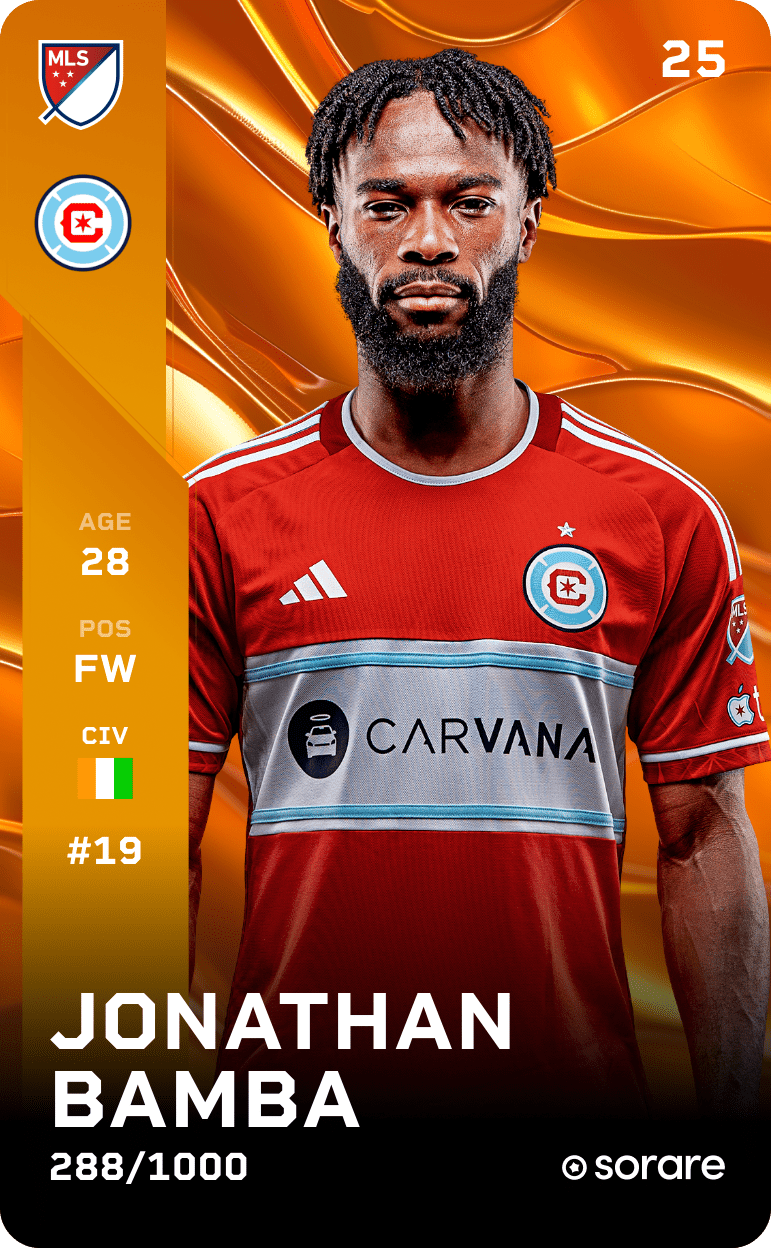 Jonathan Bamba 2025-26 • Limited 288/1000