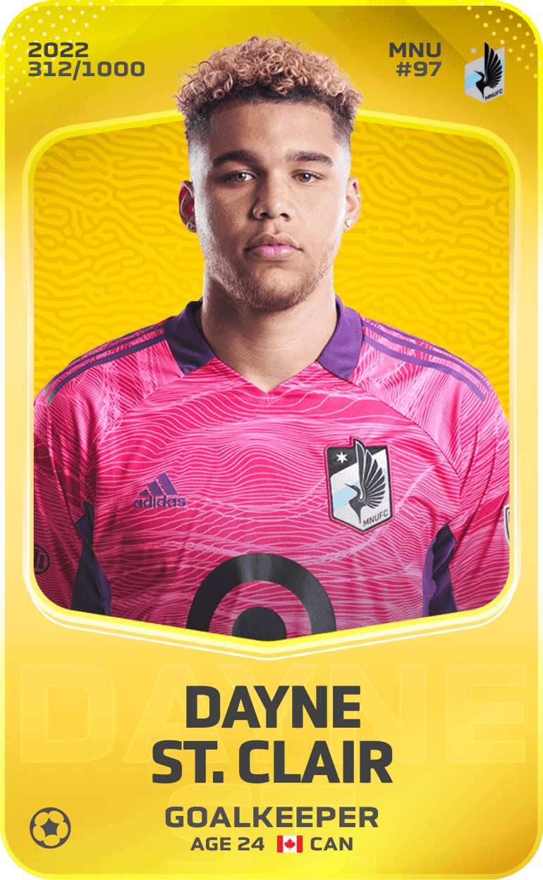Dayne St. Clair 2022-23 • Limited 312/1000