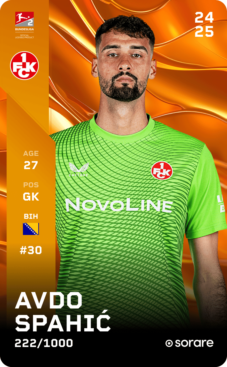 Avdo Spahić 2024-25 • Limited 222/1000