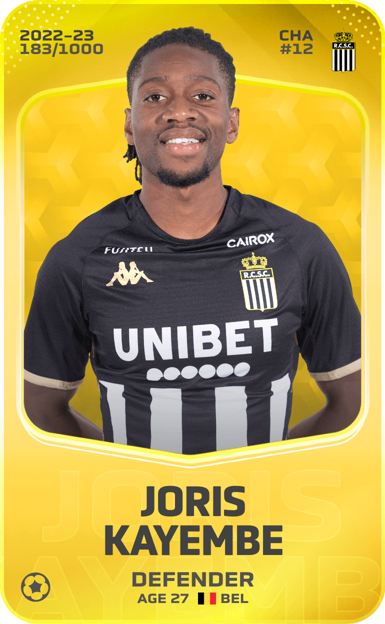 Joris Kayembe 2022-23 • Limited 183/1000