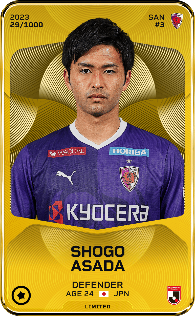 Shogo Asada 2023-24 • Limited 29/1000