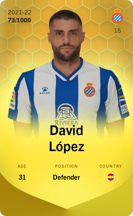 David López 2021-22 • Limited 73/1000