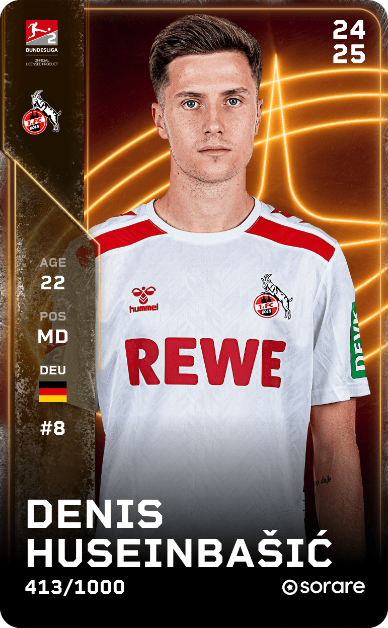 Denis Huseinbašić 2024-25 • Limited 413/1000