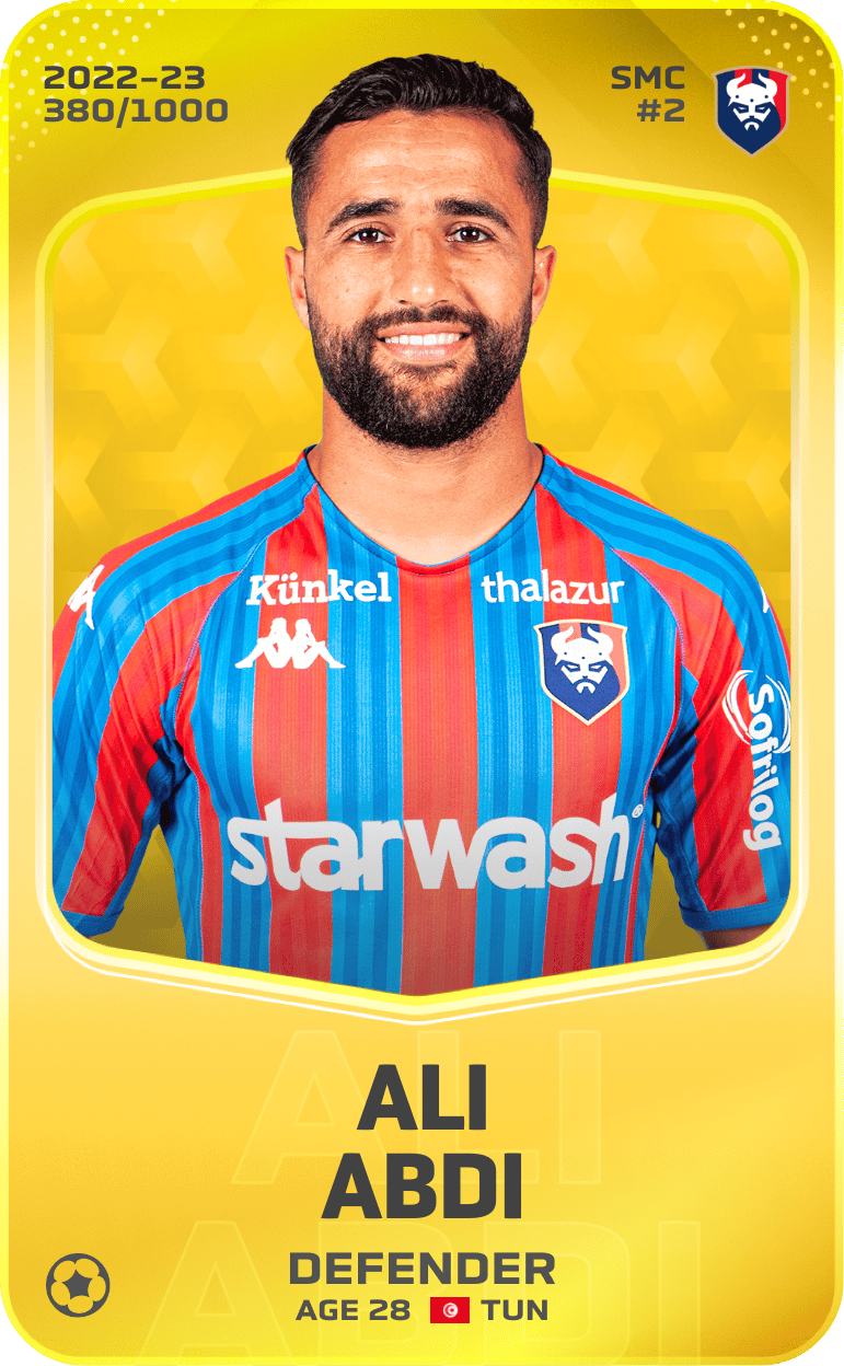 Ali Abdi 2022-23 • Limited 380/1000