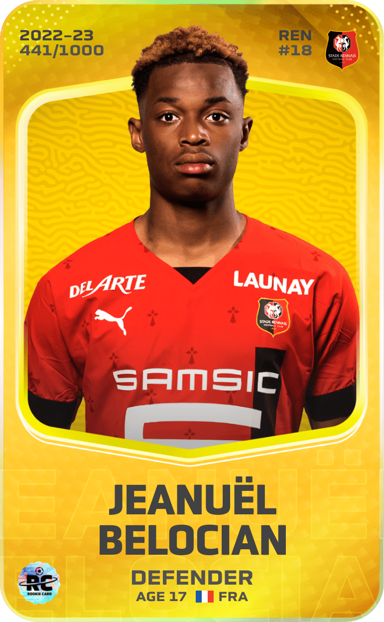 Jeanuël Belocian 2022-23 • Limited 441/1000