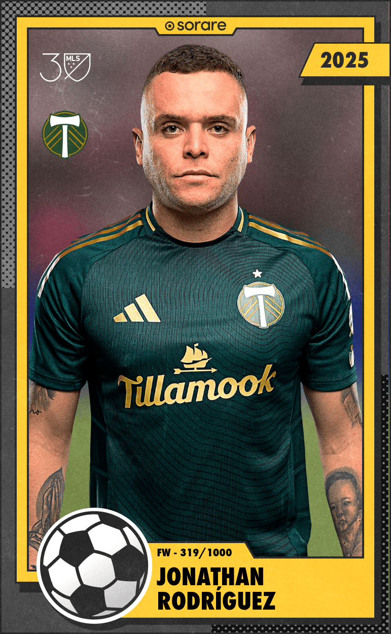 Jonathan Rodríguez 2025-26 • Limited 319/1000