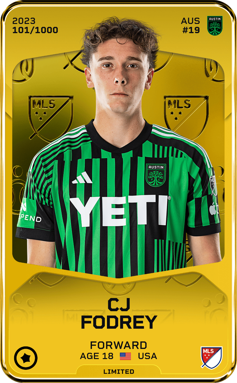 CJ Fodrey 2023-24 • Limited 101/1000