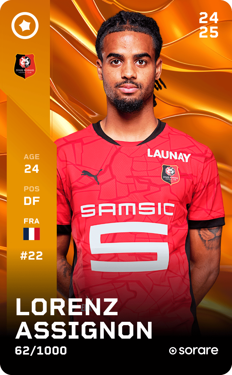 Lorenz Assignon 2024-25 • Limited 62/1000