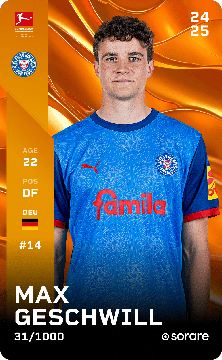 Max Geschwill 2024-25 • Limited 31/1000