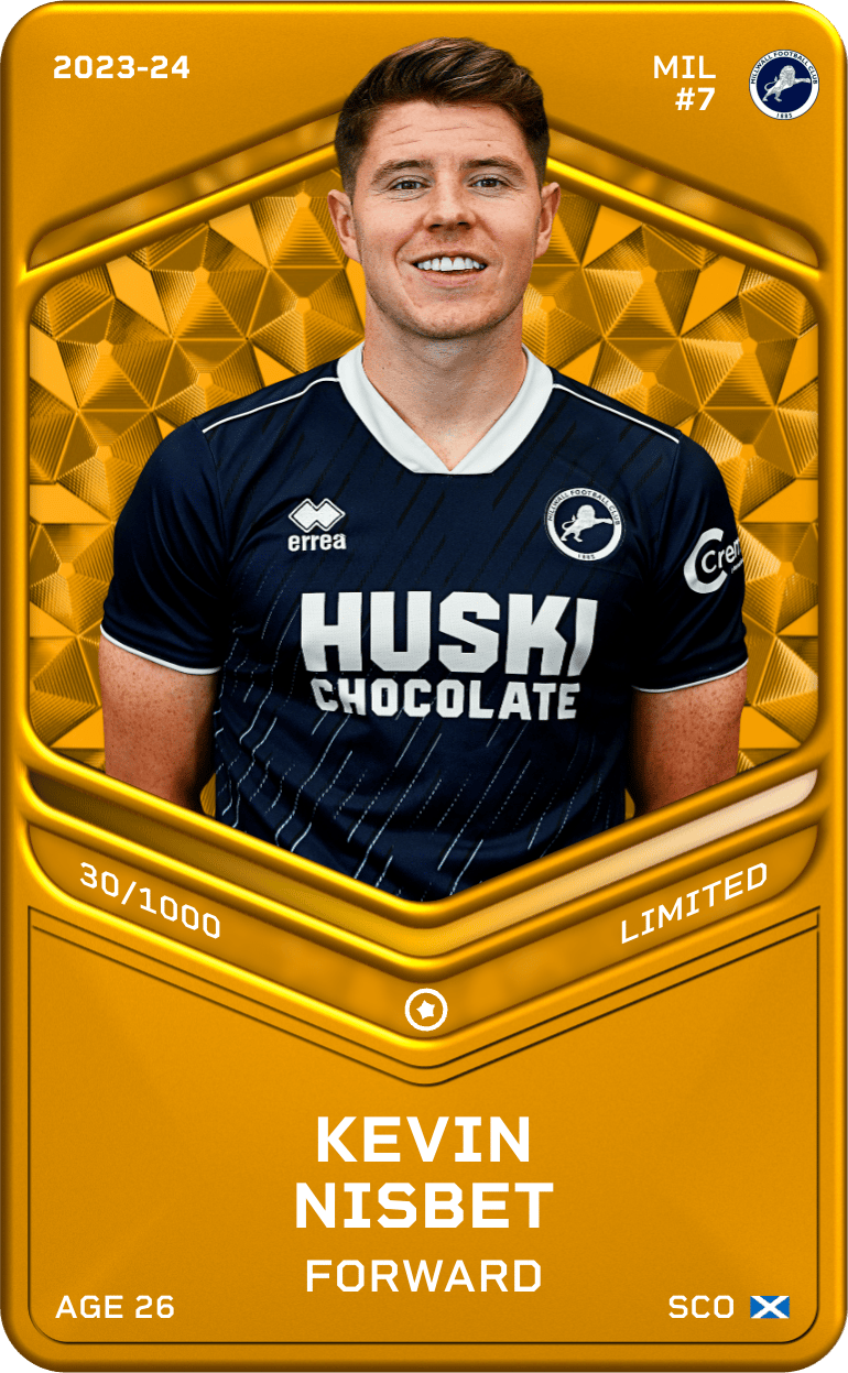 Kevin Nisbet 2023-24 • Limited 30/1000