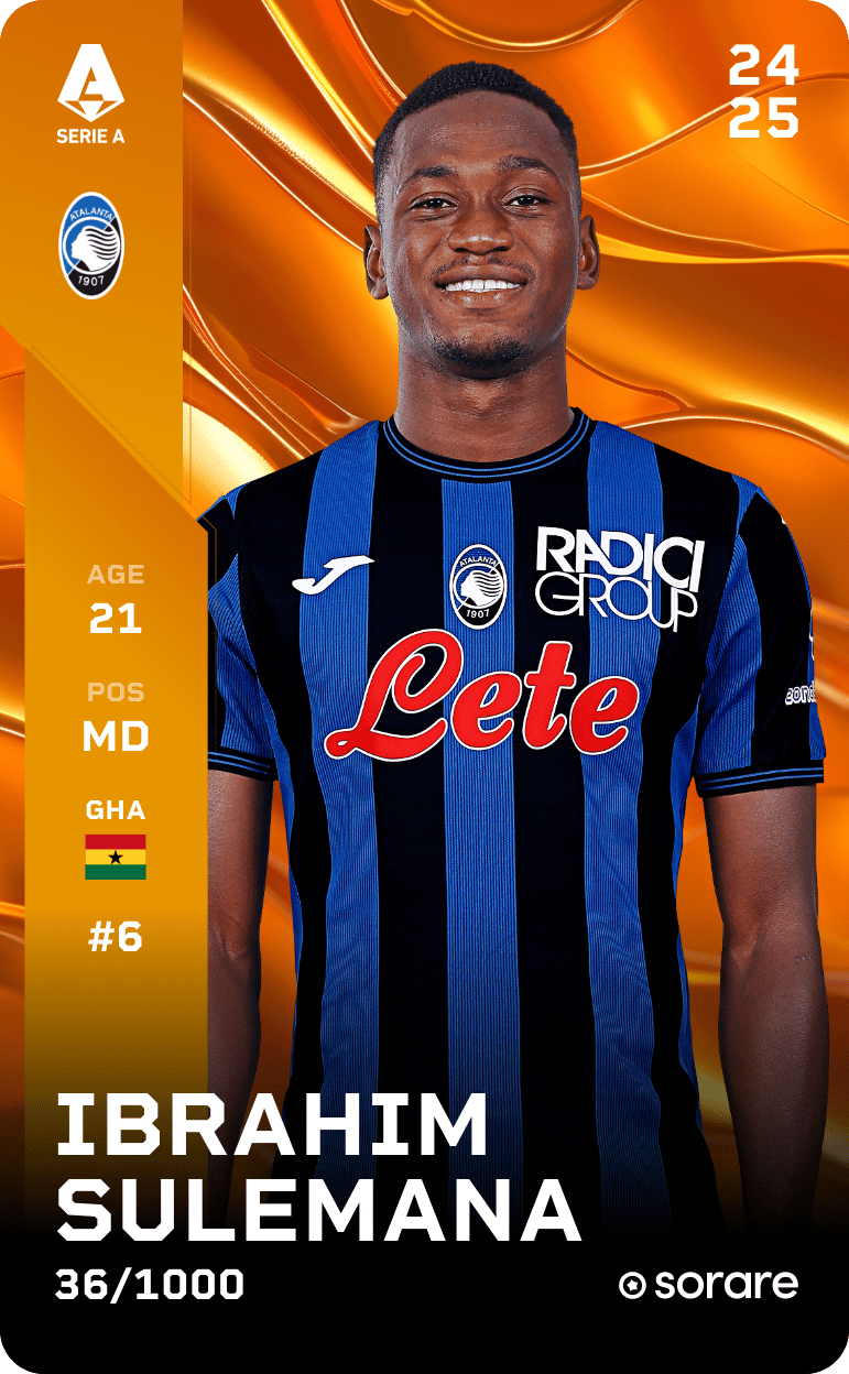 Ibrahim Sulemana 2024-25 • Limited 36/1000