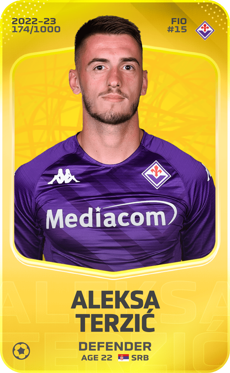 Aleksa Terzić 2022-23 • Limited 174/1000