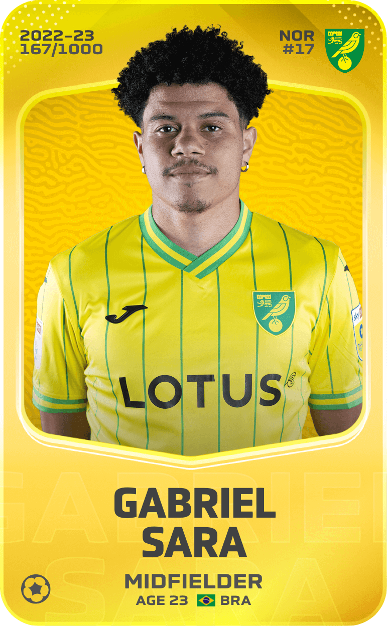 Gabriel Sara 2022-23 • Limited 167/1000