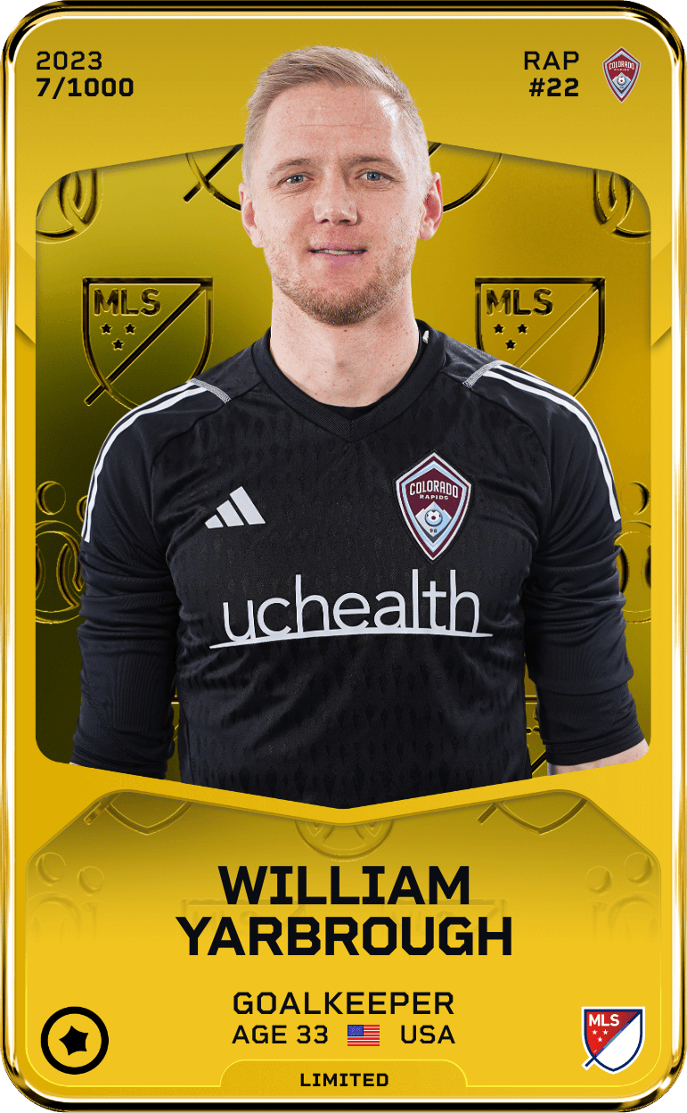 William Yarbrough 2023-24 • Limited 7/1000