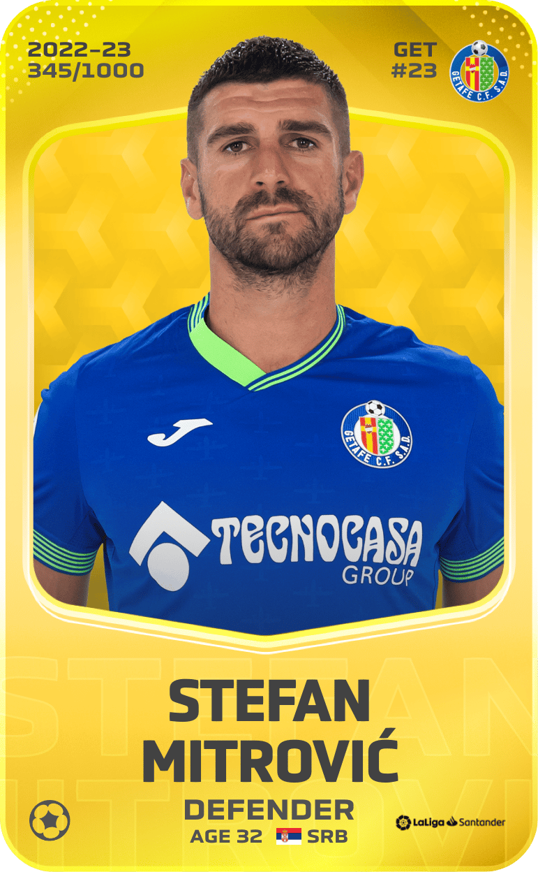 Stefan Mitrović 2022-23 • Limited 345/1000