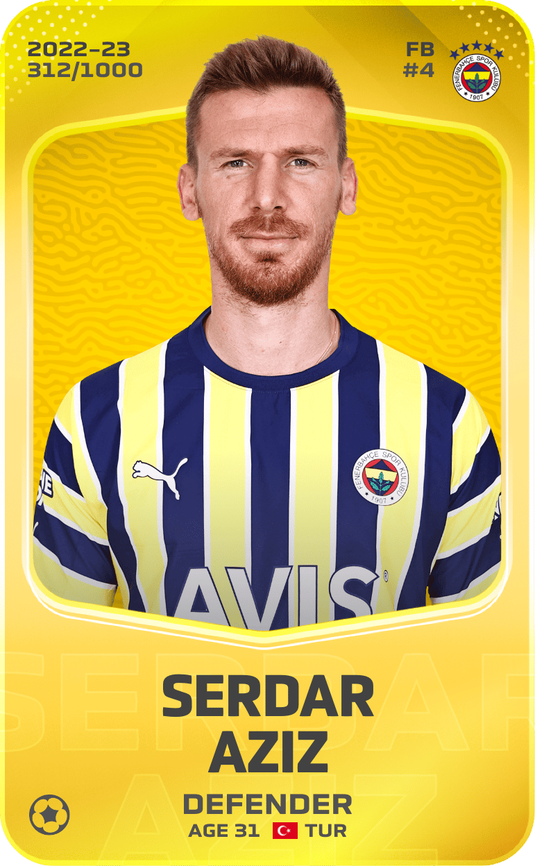Serdar Aziz 2022-23 • Limited 312/1000