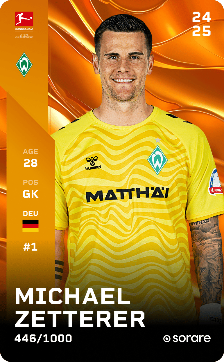 Michael Zetterer 2024-25 • Limited 446/1000