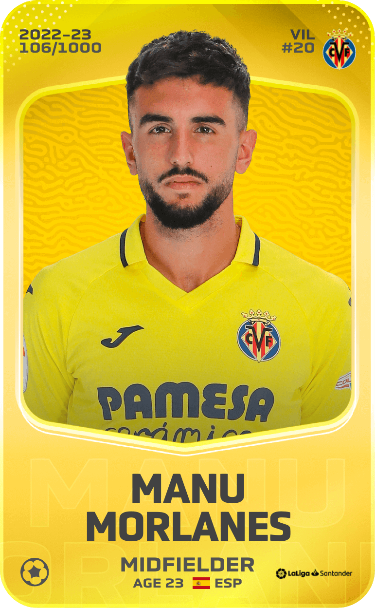 Manu Morlanes 2022-23 • Limited 106/1000