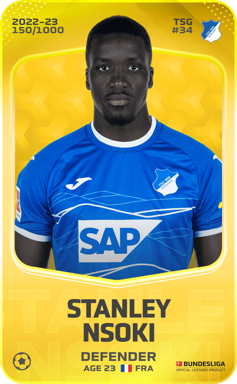 Stanley Nsoki 2022-23 • Limited 150/1000