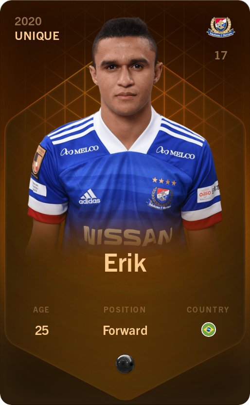 Sorare - Sorare Official - Erik 2020-21 • Unique - NFT # 4019150439296012243586948282490648080374771374103141681740096816879502180922