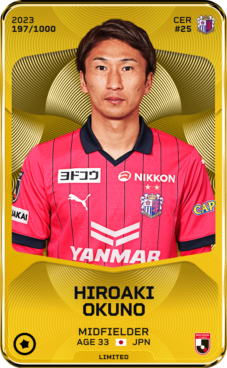 Hiroaki Okuno 2023-24 • Limited 197/1000