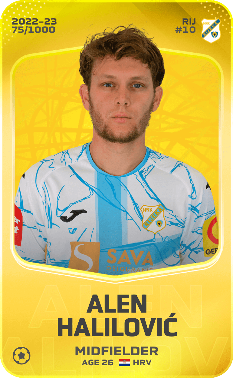 Alen Halilović 2022-23 • Limited 75/1000