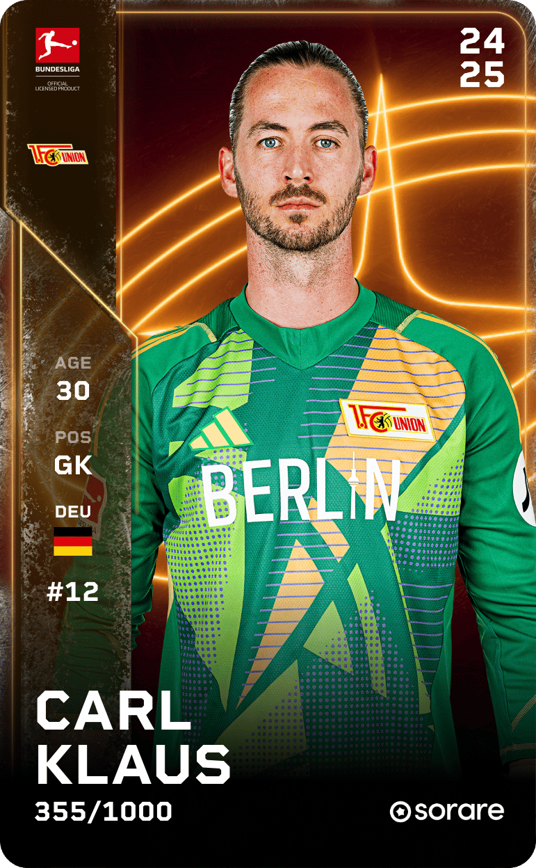 Carl Klaus 2024-25 • Limited 355/1000