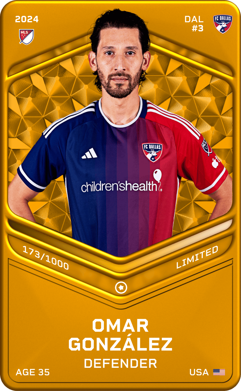 Omar González  2024-25 • Limited 173/1000