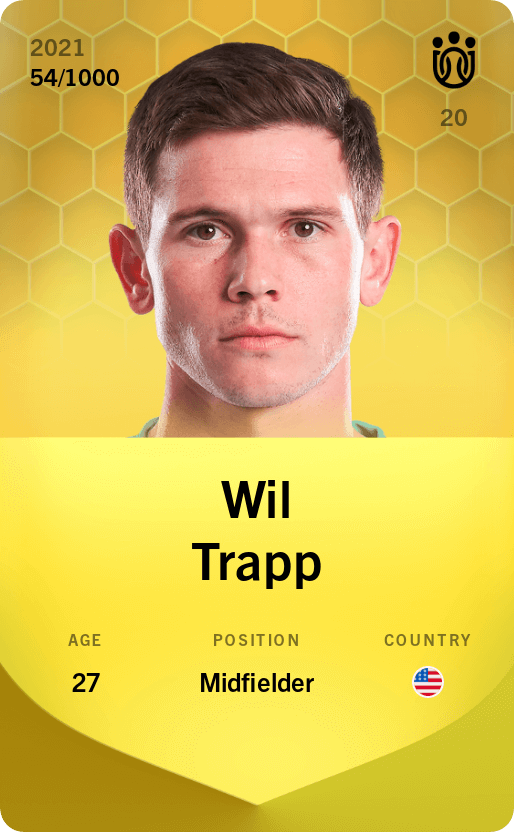 Wil Trapp 2021-22 • Limited 54/1000