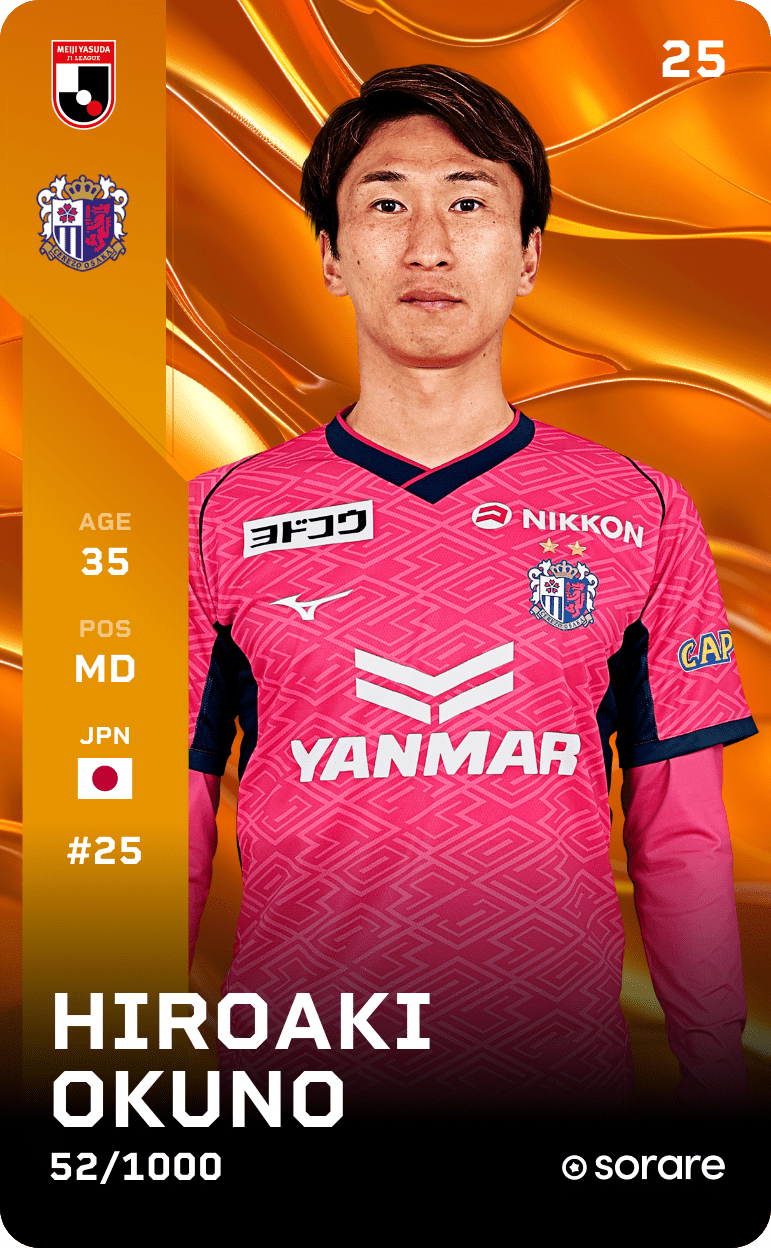 Hiroaki Okuno 2025-26 • Limited 52/1000