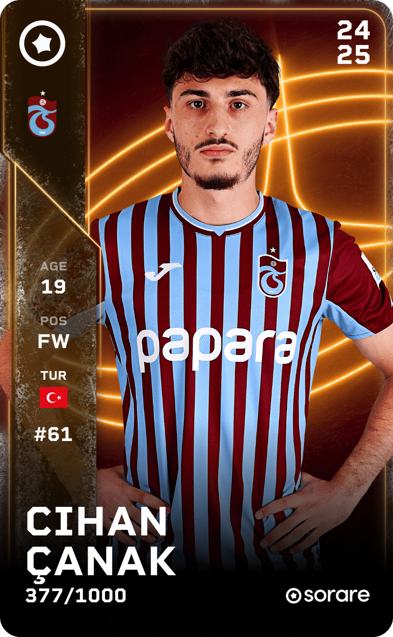 Cihan Çanak 2024-25 • Limited 377/1000