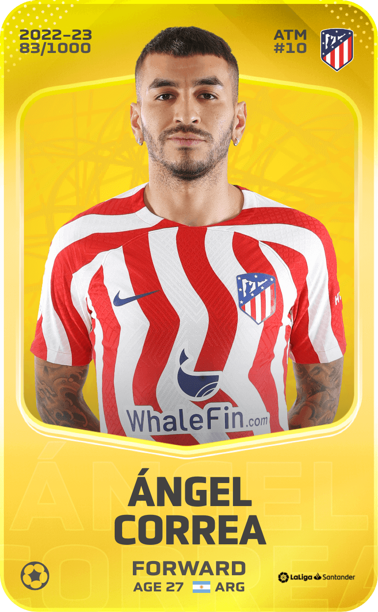 Ángel Correa 2022-23 • Limited 83/1000