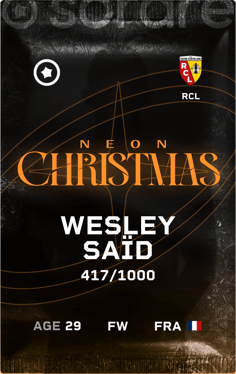 Wesley Saïd 2024-25 • Limited 417/1000