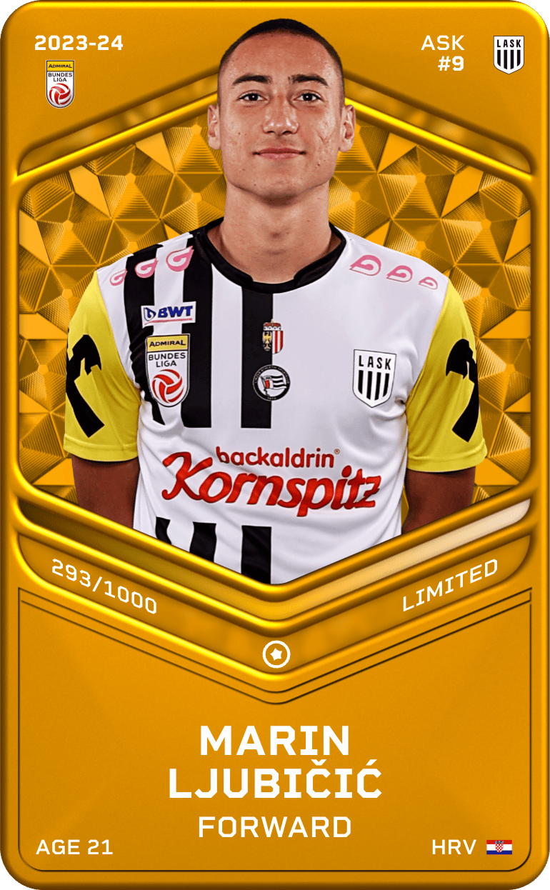 Marin Ljubičić 2023-24 • Limited 293/1000