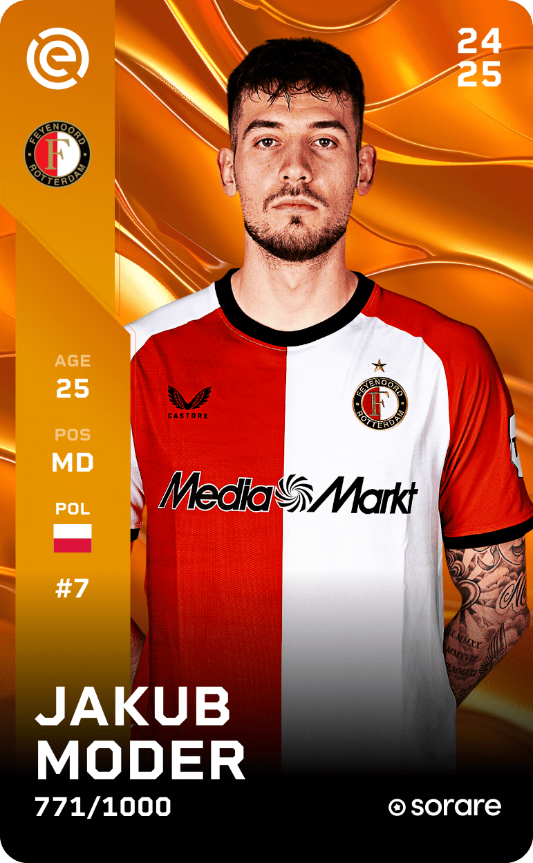 Jakub Moder 2024-25 • Limited 771/1000
