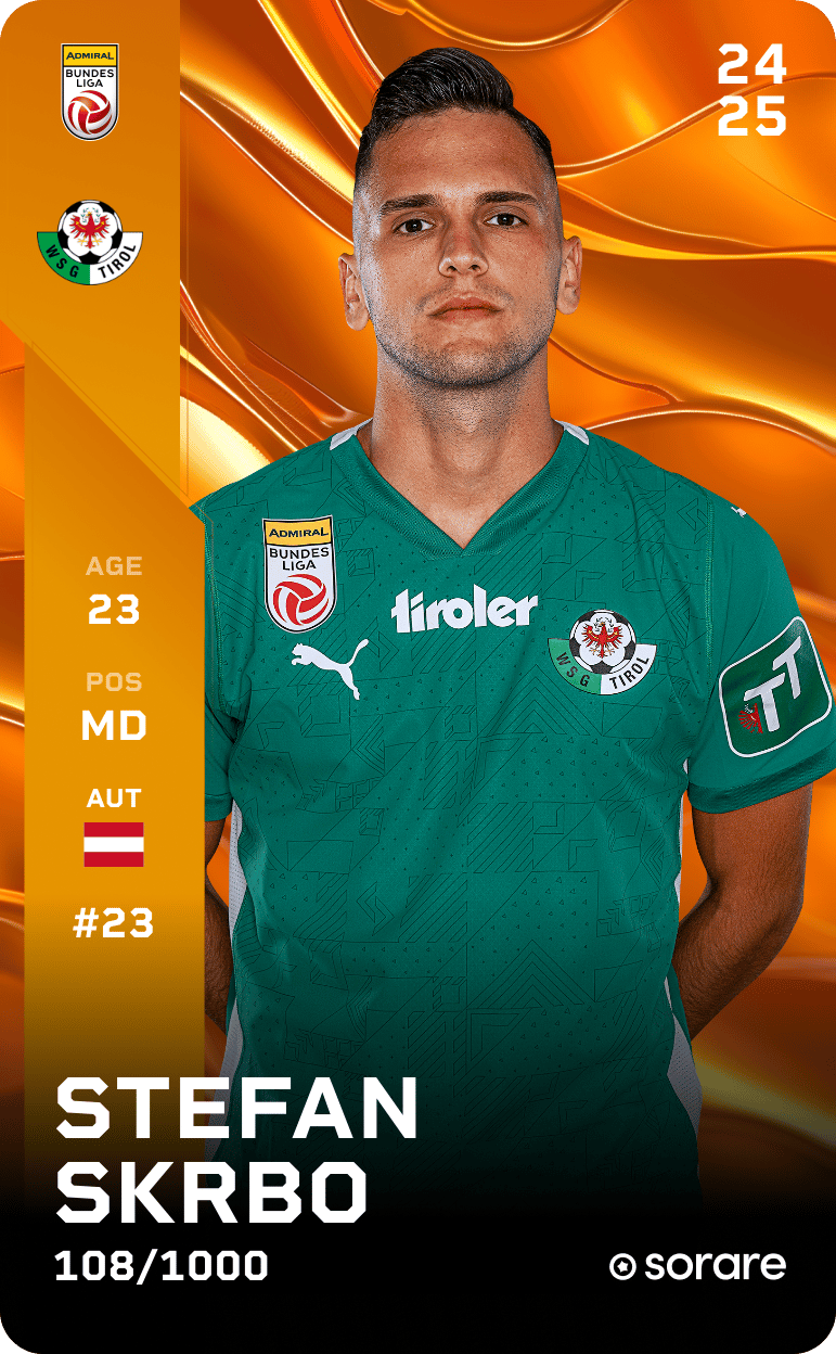 Stefan Skrbo 2024-25 • Limited 108/1000