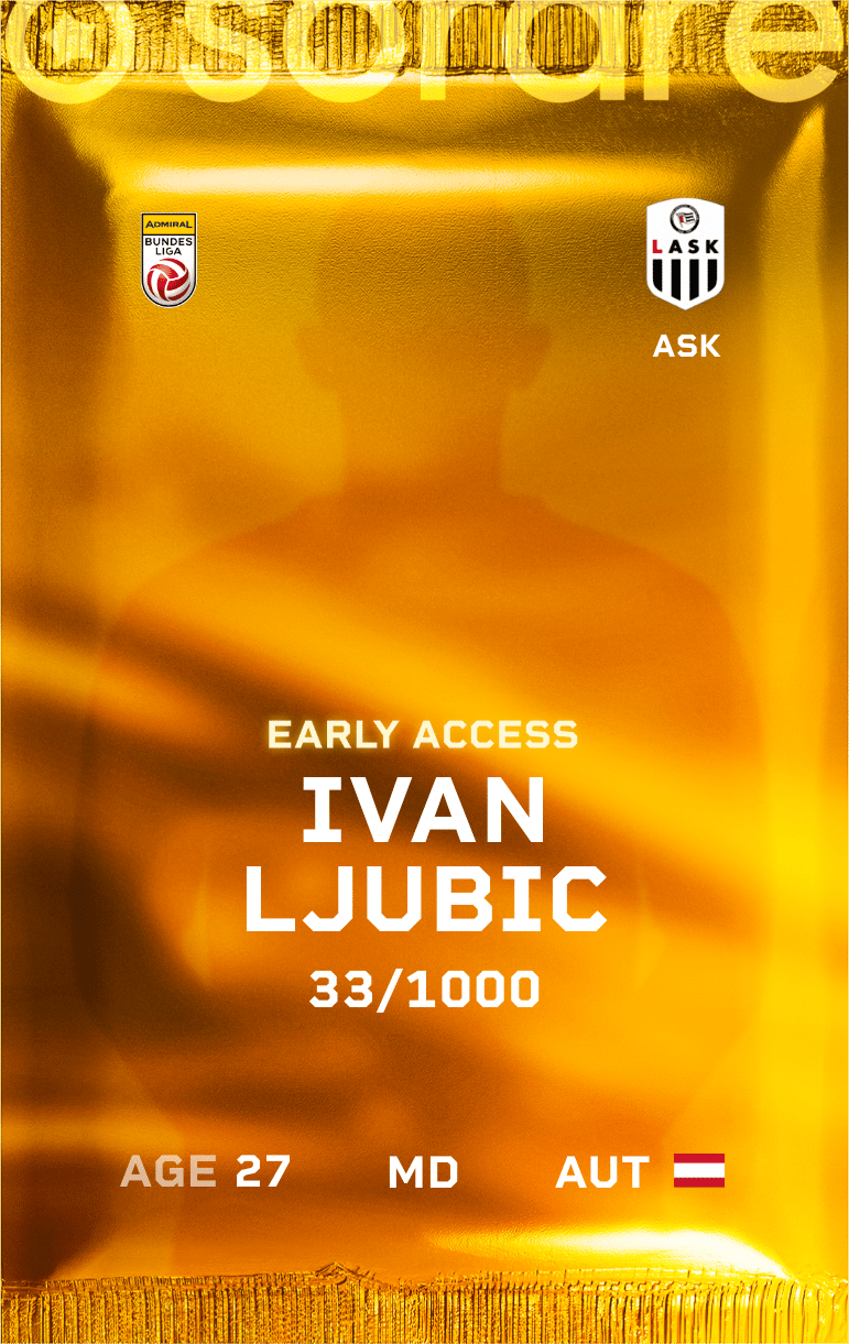 Ivan Ljubic 2024-25 • Limited 33/1000