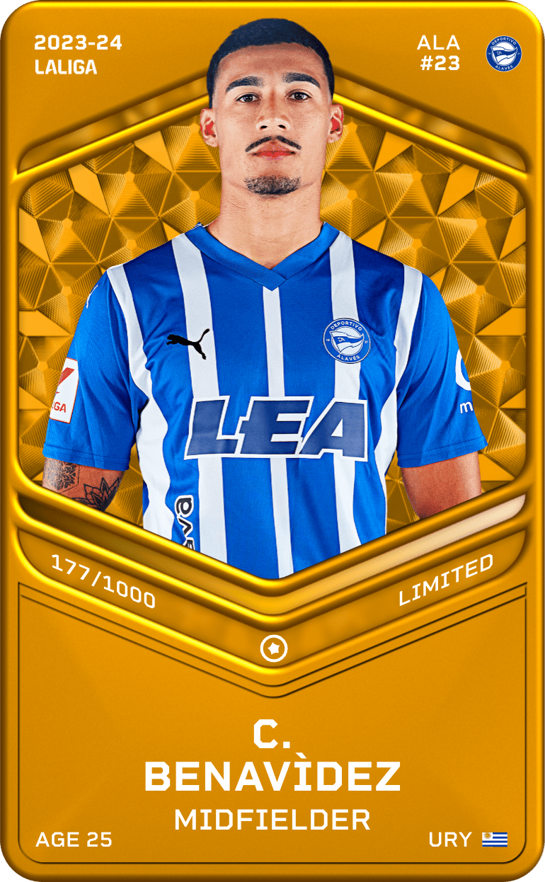 C. Benavìdez 2023-24 • Limited 177/1000
