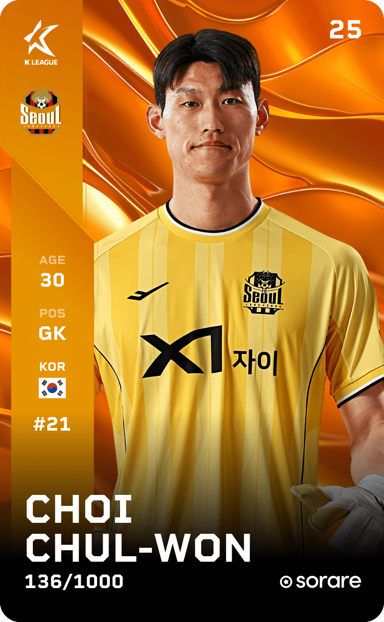 Choi Chul-Won 2025-26 • Limited 136/1000