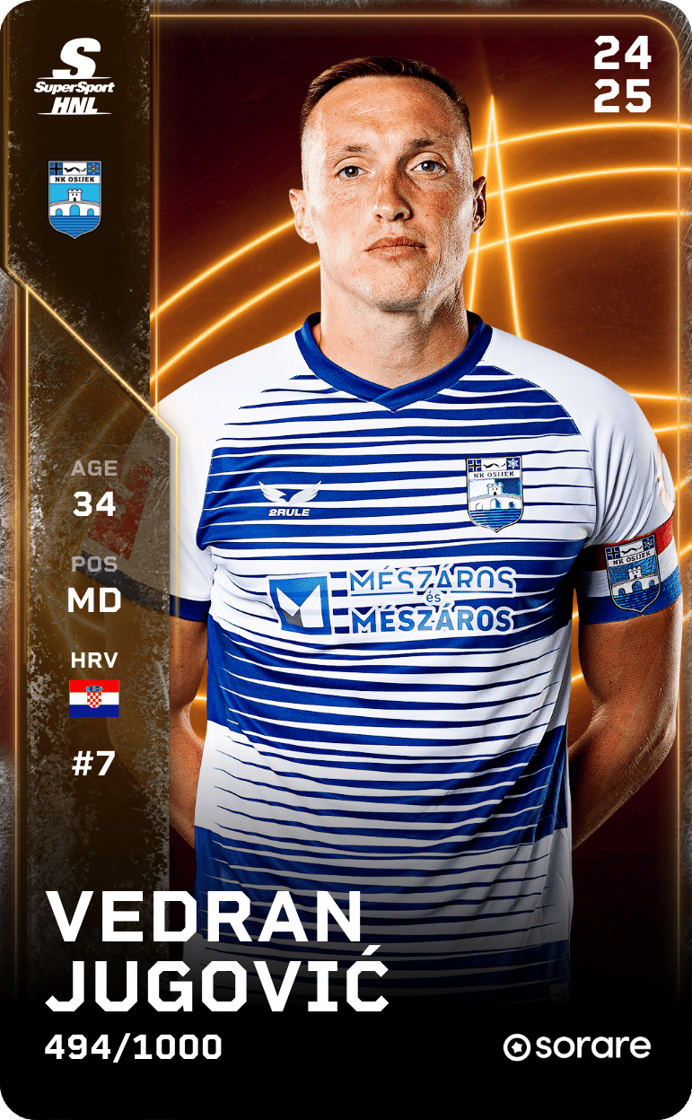 Vedran Jugović 2024-25 • Limited 494/1000