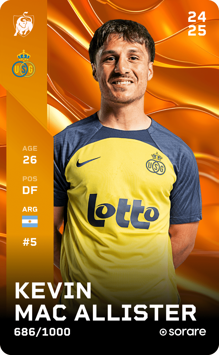 Kevin Mac Allister 2024-25 • Limited 686/1000